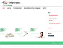 Tablet Screenshot of lamaggiolina.it